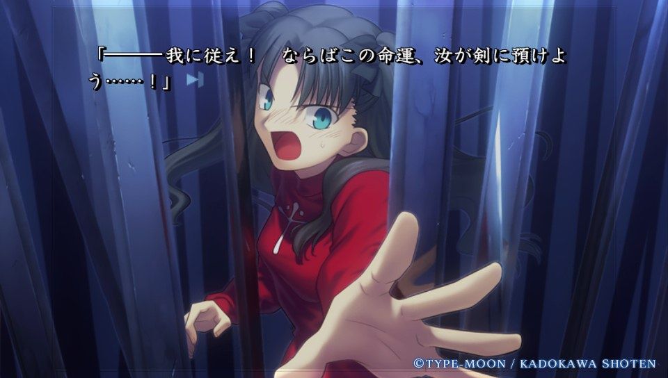 Fate Stay Night の凛ルート Unlimited Blade Works は燃える でもにっしょん