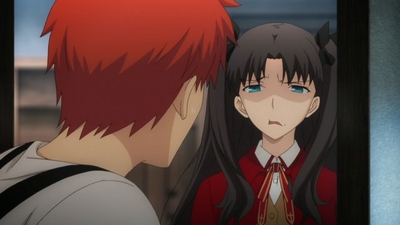 アニメ Fate Stay Night Ubw 第11話感想 凛のミニスカ太もも絶対領域だけでなくロングに黒ストと足首まで艶かしく美しく全てが至高 そして可愛い でもにっしょん