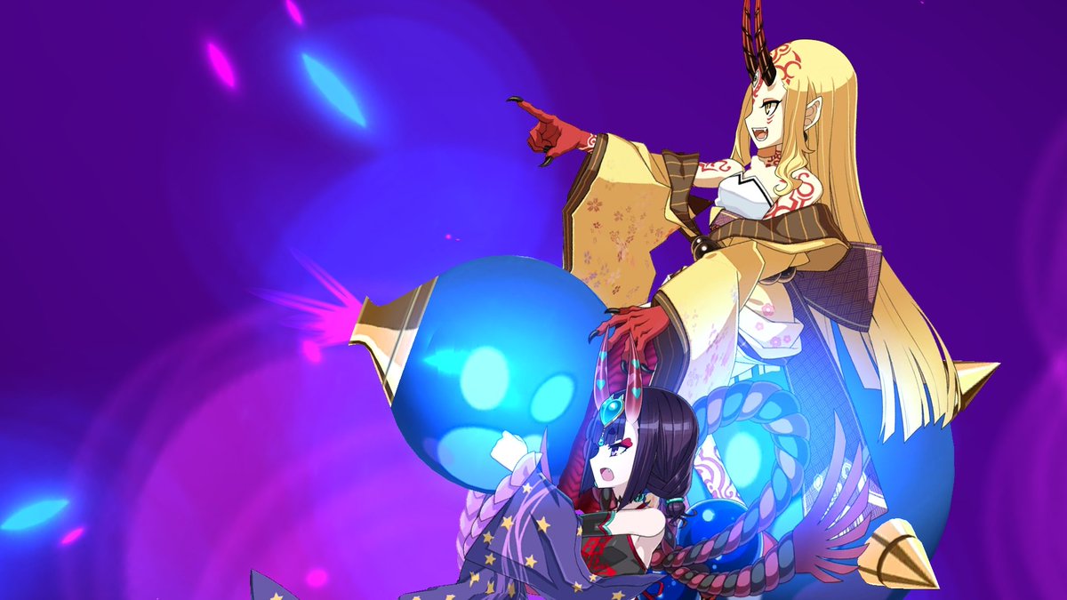 Fgo 酒呑童子 キャスター の宝具にレア演出で登場するイバラギンが可愛い プレイ感想その466 でもにっしょん