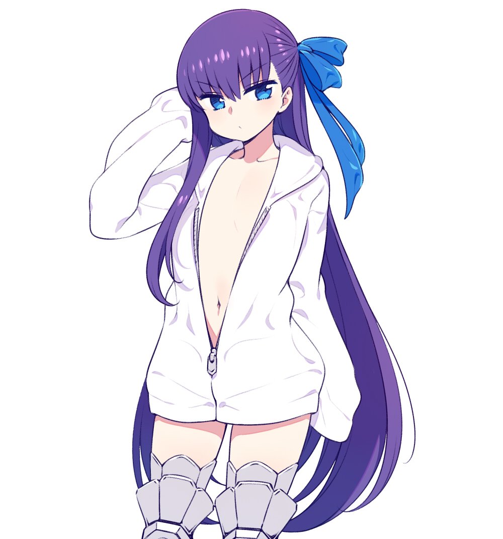 Fate 裸パーカーと競泳水着なchanxcoさんのメルトリリス でもにっしょん