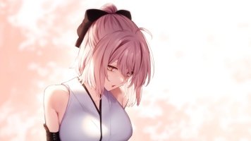 Fate 舞い散る桜の中でどこか儚げな沖田総司のイラスト Fate Grand Order Fgo アンテナ