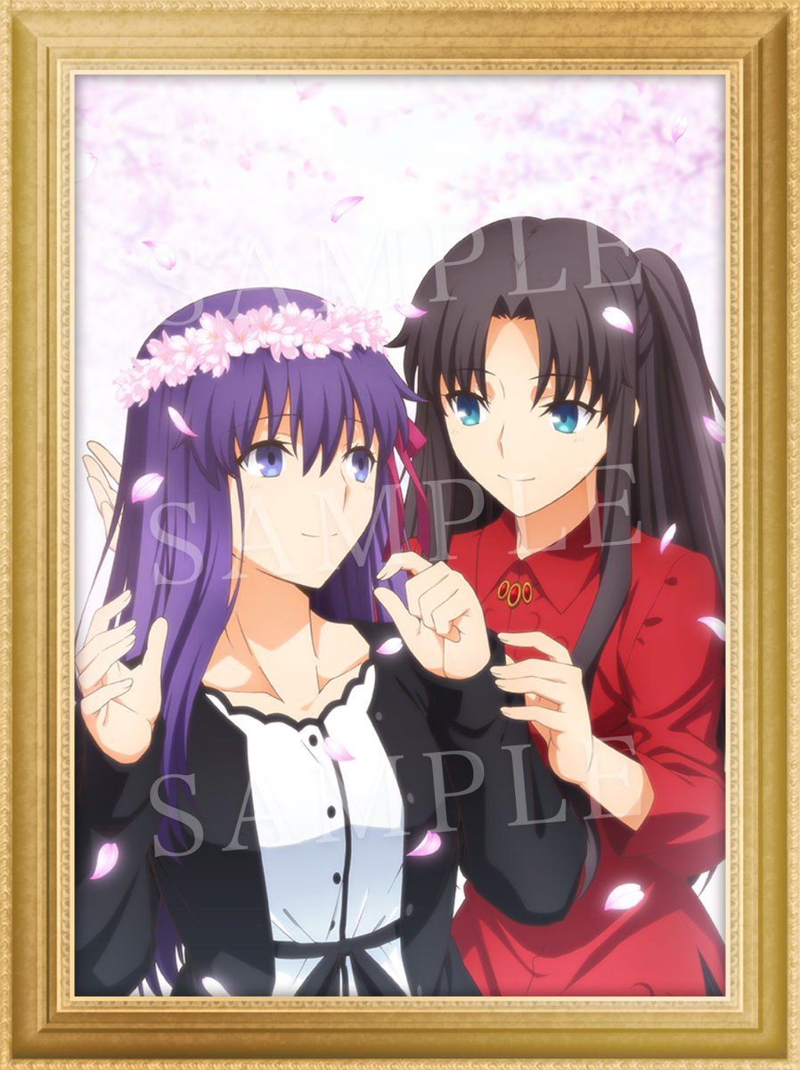 劇場版 Fate Stay Night Heaven S Feel Spring Song 発売を記念して Ufotableより描き下ろし イラスト 桜と凛 を公開 でもにっしょん