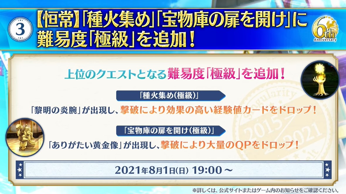 Fgo 新たなる育成要素で種火もqpも全然足りないから曜日クエスト 極級 周回が盛り上がります